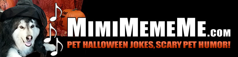 MimiMemeMe.com - Pet Halloween Jokes, Scary Pet Humor!